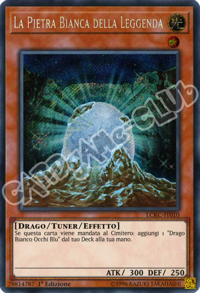 LCKC-IT010 La Pietra Bianca della Leggenda rara segreta 1a Edizione (IT) -NEAR MINT-