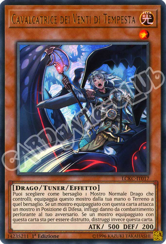 LCKC-IT017 Cavalcatrice dei Venti di Tempesta ultra rara 1a Edizione (IT) -NEAR MINT-