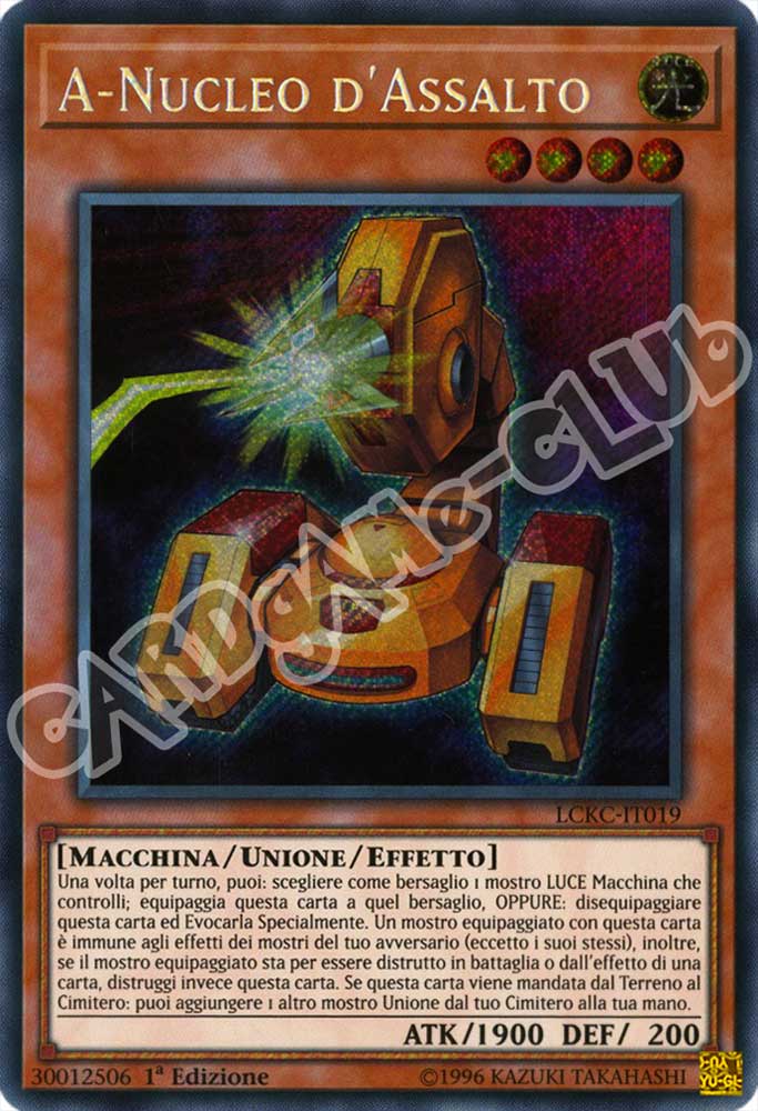 LCKC-IT019 A-Nucleo d'Assalto rara segreta 1a Edizione (IT) -NEAR MINT-