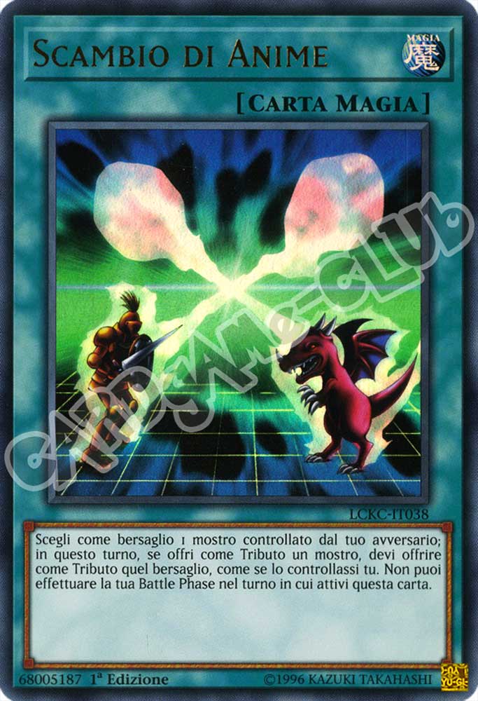 LCKC-IT038 Scambio di Anime ultra rara 1a Edizione (IT) -NEAR MINT-