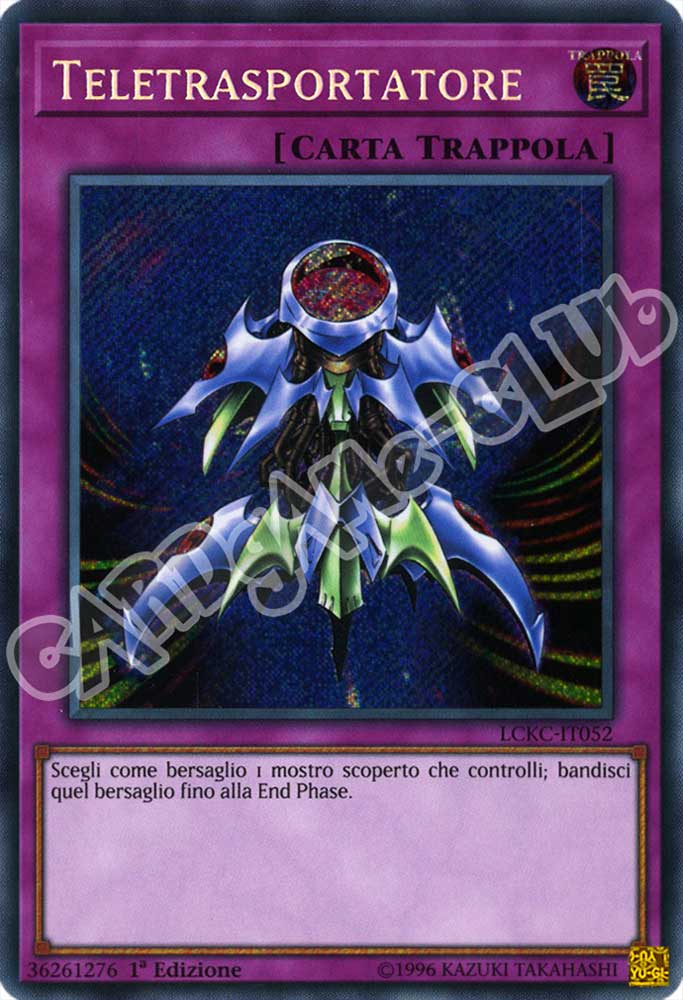 LCKC-IT052 Teletrasportatore rara segreta 1a Edizione (IT) -NEAR MINT-