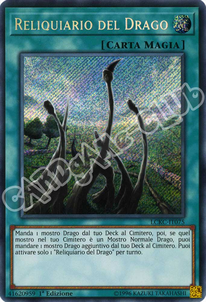 LCKC-IT075 Reliquiario del Drago rara segreta 1a Edizione (IT) -NEAR MINT-