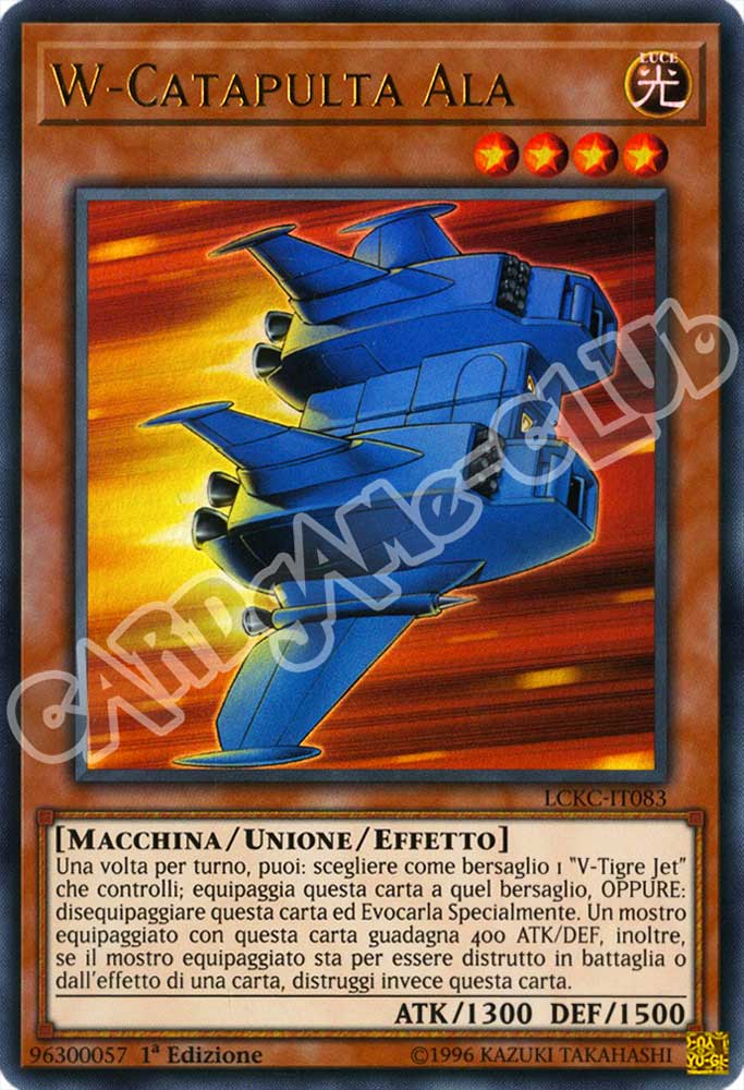 LCKC-IT083 W-Catapulta Ala ultra rara 1a Edizione (IT) -NEAR MINT-