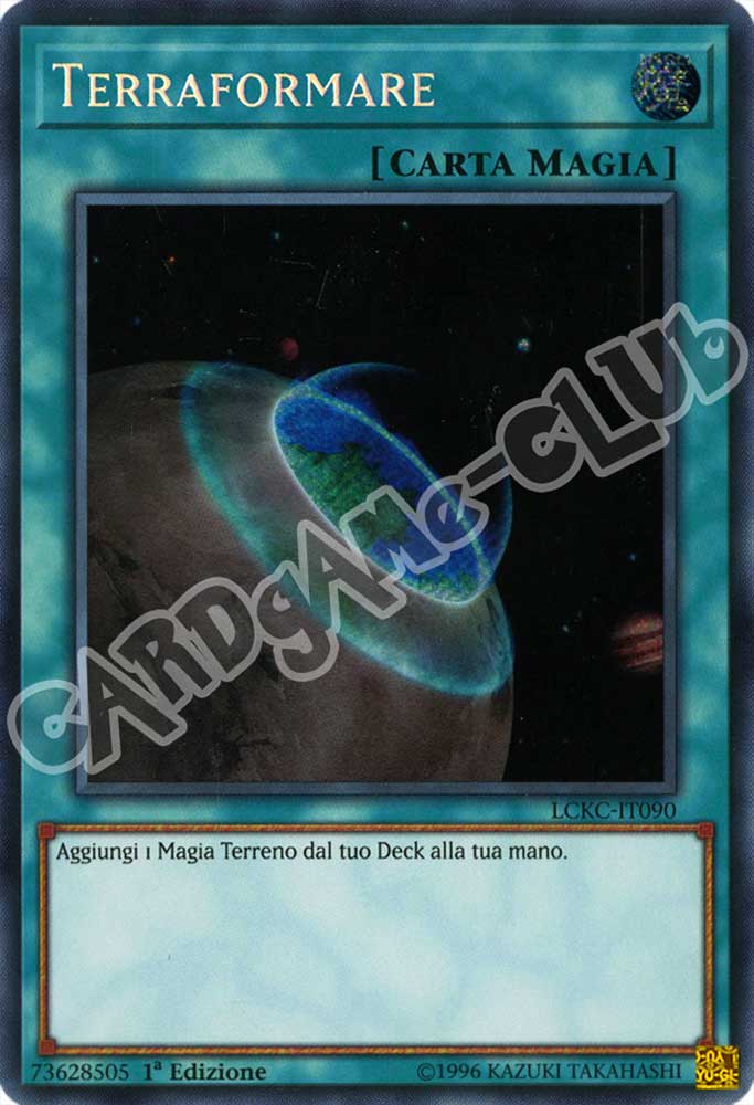 LCKC-IT090 Terraformare rara segreta 1a Edizione (IT) -NEAR MINT-