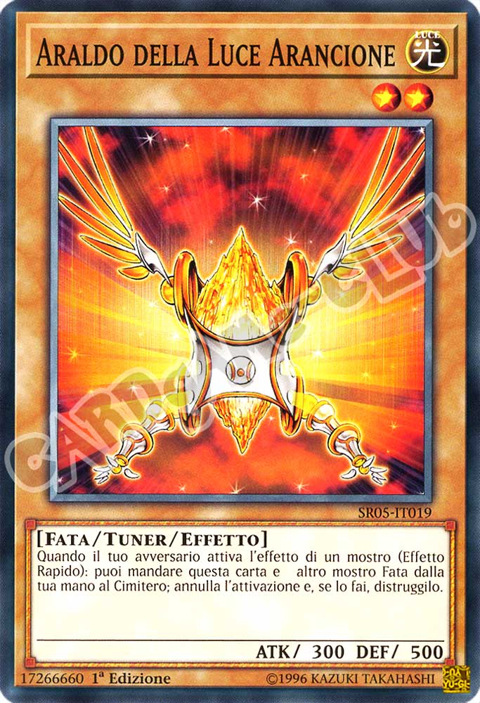 SR05-IT019 Araldo della Luce Arancione comune 1a Edizione (IT) -NEAR MINT-