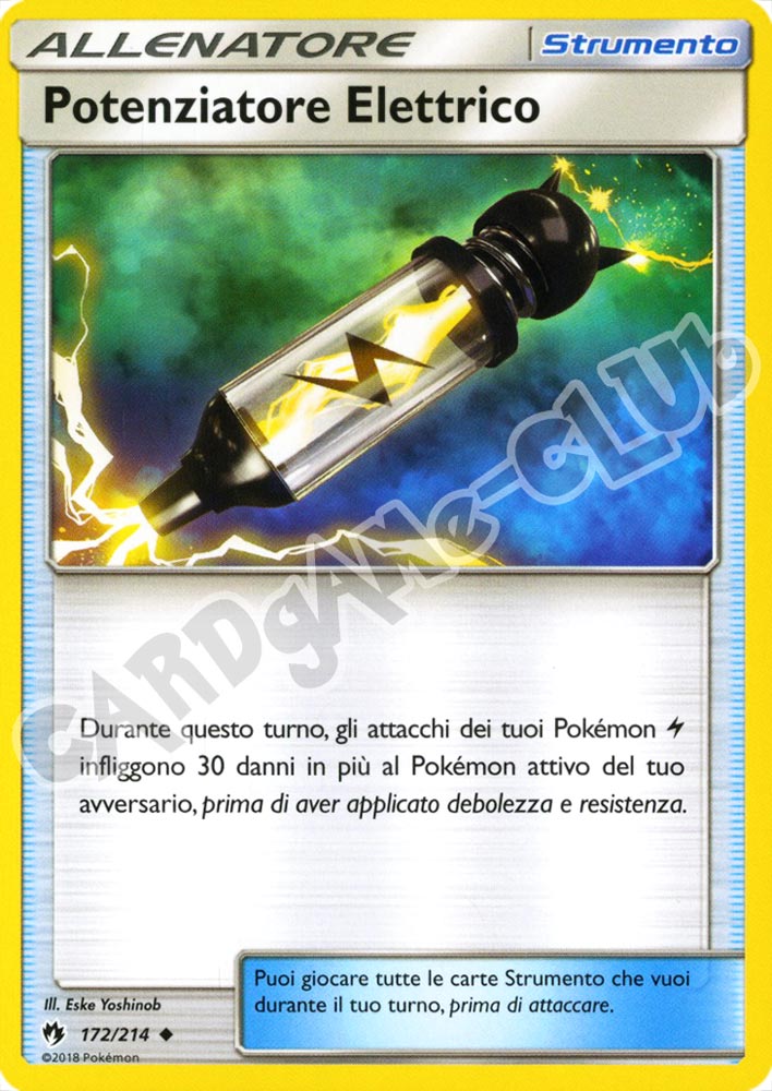 172 / 214 Potenziatore Elettrico non comune normale (IT) -NEAR MINT-