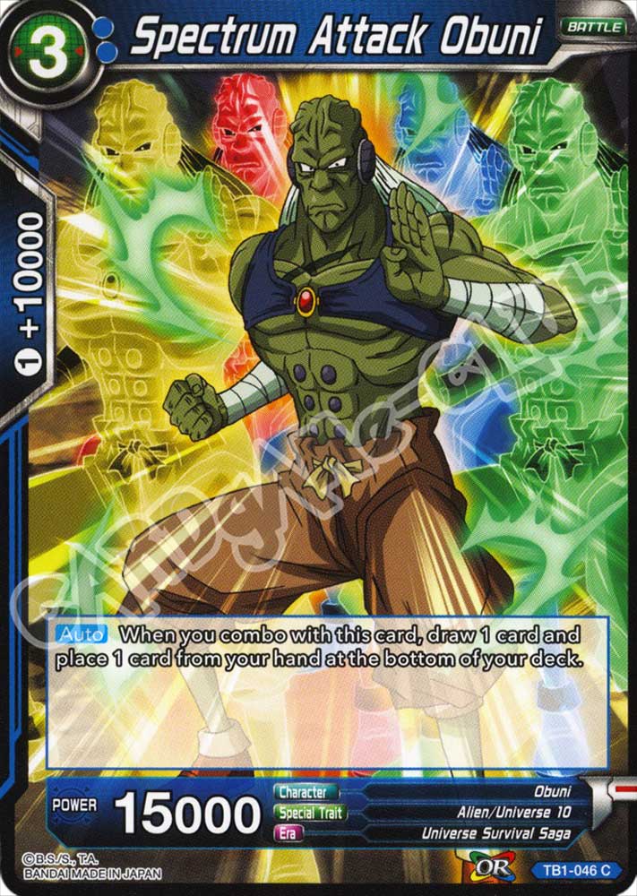 BT1-046 Spectrum Attack Obuni comune normale (EN) -NEAR MINT-