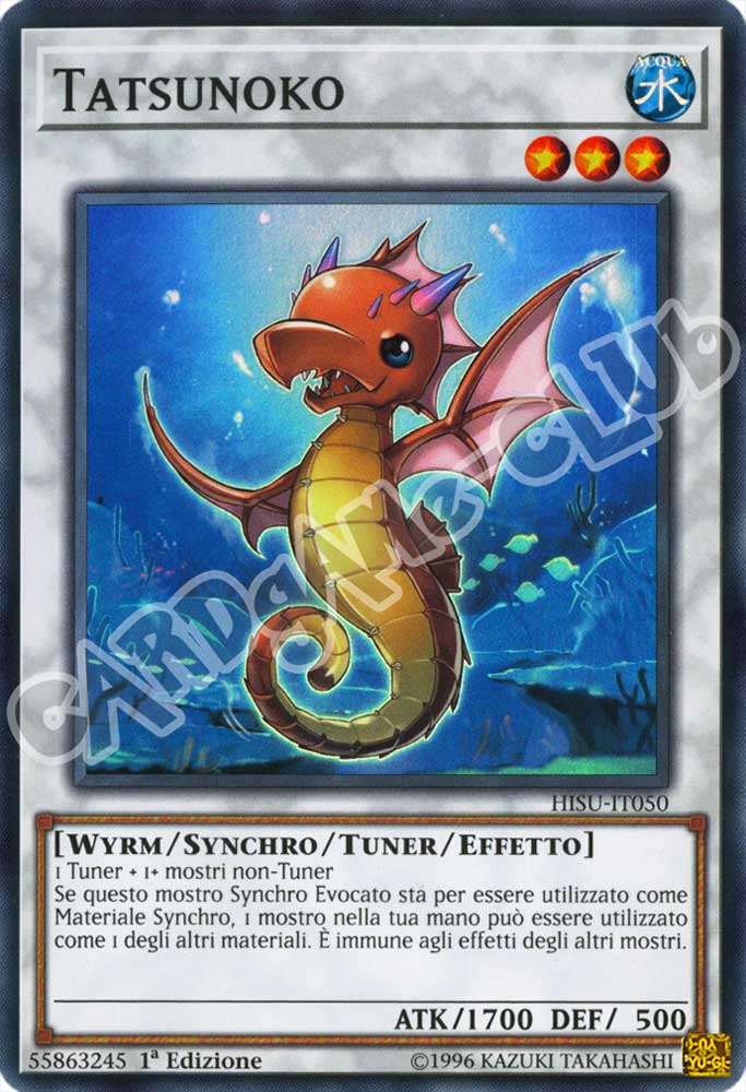 HISU-IT050 Tatsunoko super rara 1a Edizione (IT) -NEAR MINT-