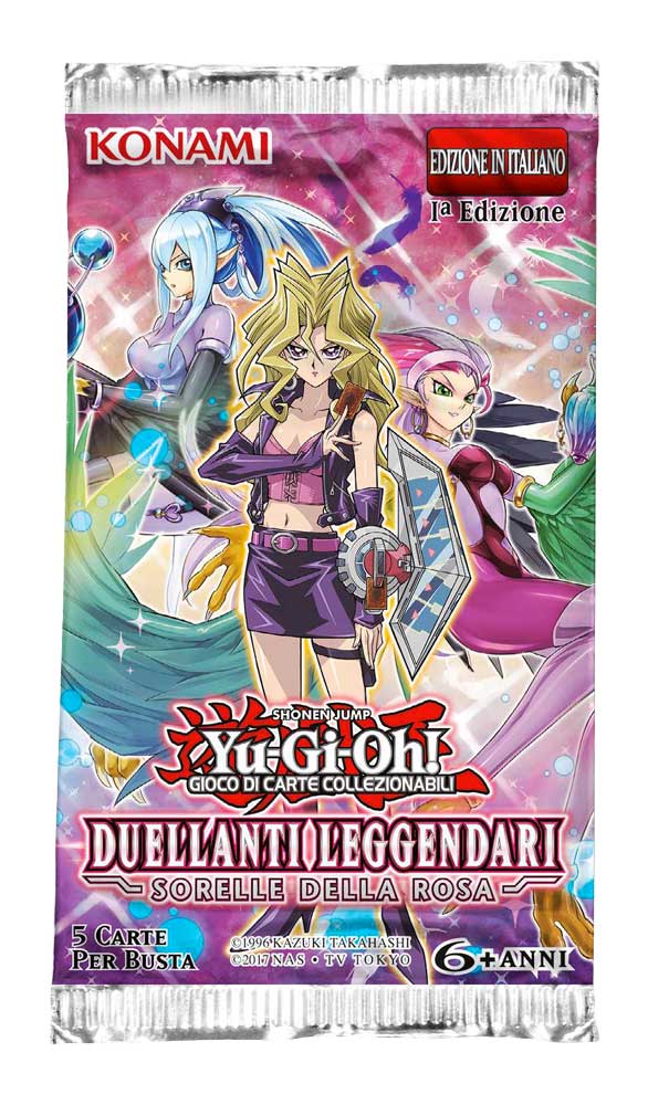 Duellanti Leggendari: Sorelle della Rosa 1a edizione busta 5 carte (IT)