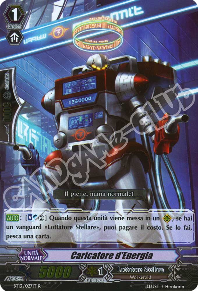 BT13-IT027 Caricatore d'Energia rara foil (IT) -NEAR MINT-