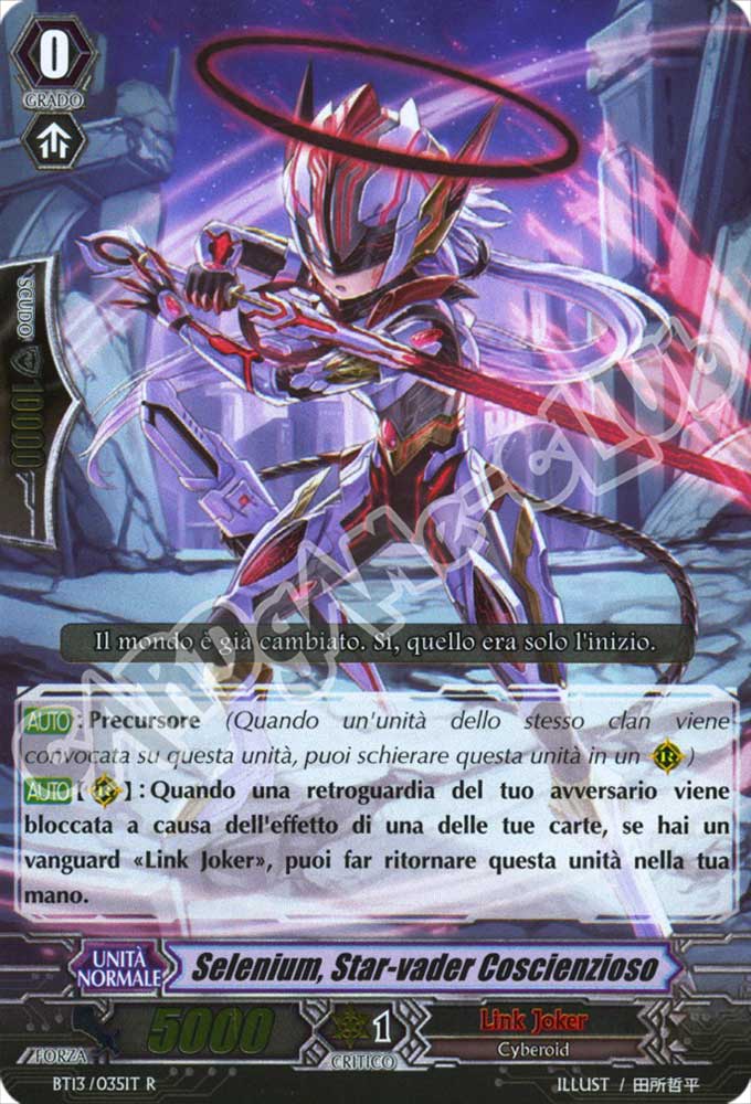 BT13-IT035 Selenium, Star-vader Coscienzioso rara foil (IT) -NEAR MINT-