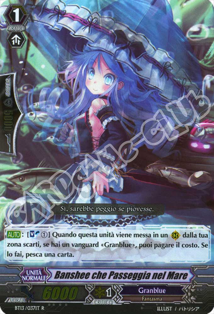 BT13-IT037 Banshee che Passeggia nel Mare rara foil (IT) -NEAR MINT-