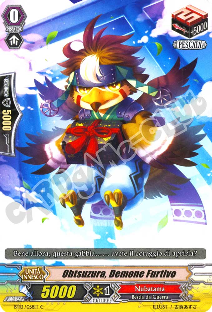 BT13-IT058 Ohtsuzura, Demone Furtivo comune normale (IT) -NEAR MINT-