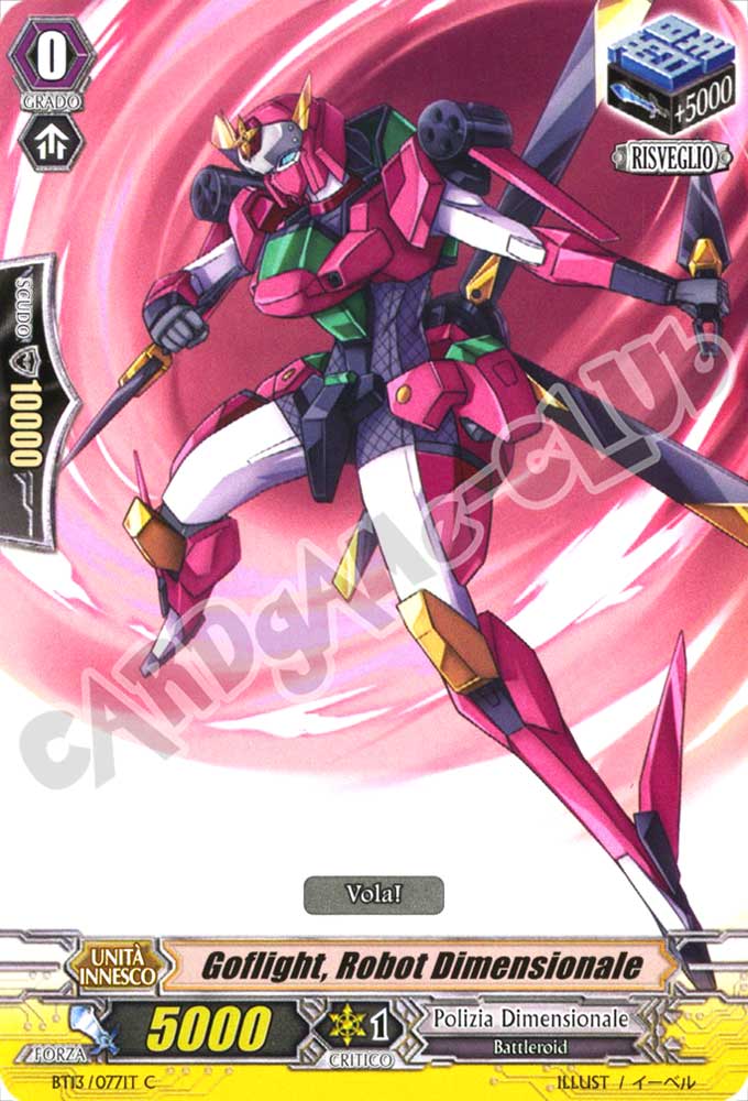 BT13-IT077 Goflight, Robot Dimensionale comune normale (IT) -NEAR MINT-