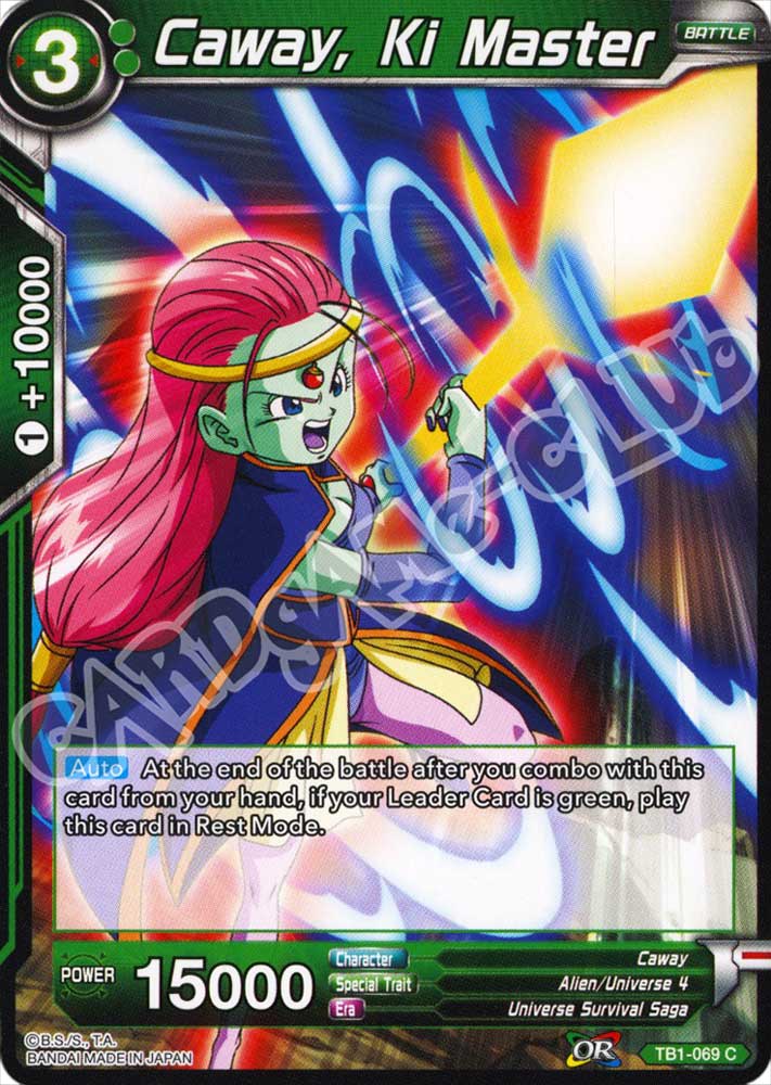 BT1-069 Caway, Ki Master comune normale (EN) -NEAR MINT-