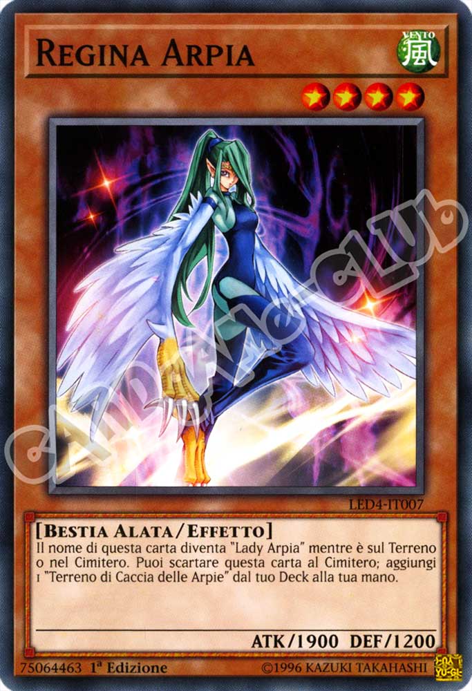 LED4-IT007 Regina Arpia comune 1a Edizione (IT) -NEAR MINT-