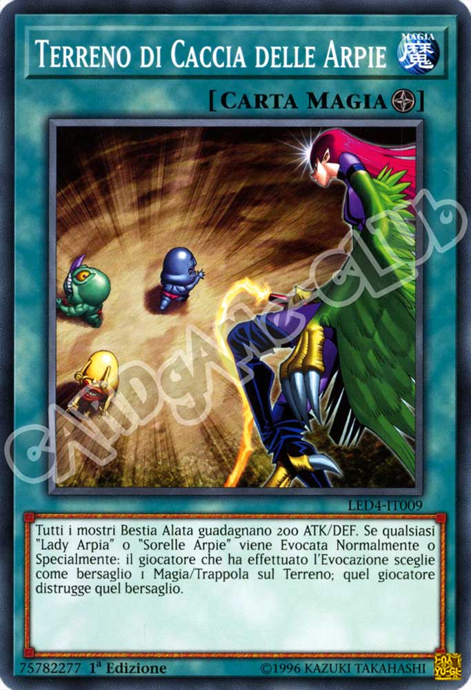 LED4-IT009 Terreno di Caccia delle Arpie comune 1a Edizione (IT) -NEAR MINT-
