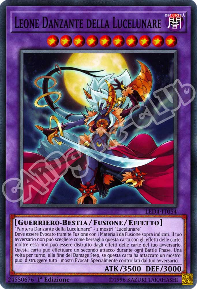 LED4-IT054 Leone Danzante della Lucelunare comune 1a Edizione (IT) -NEAR MINT-