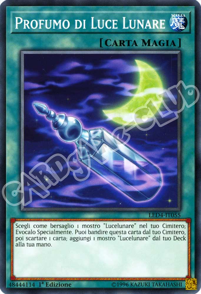 LED4-IT055 Profumo di Lucelunare comune 1a Edizione (IT) -NEAR MINT-