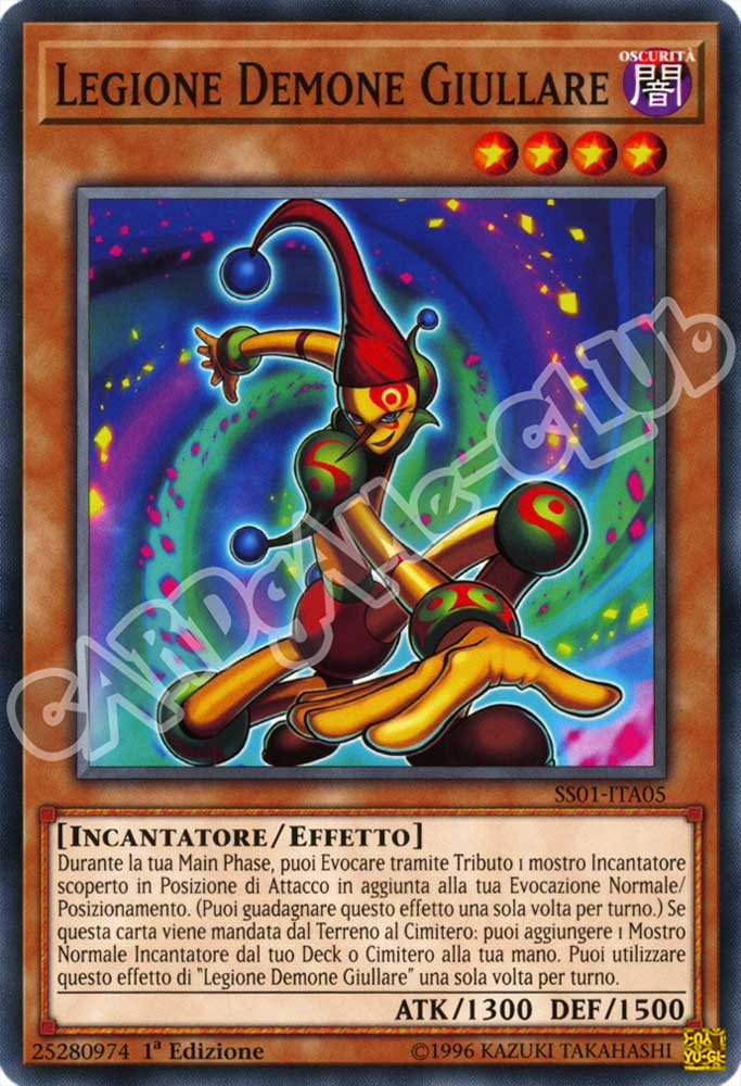 SS01-ITA05 Legione Demone Giullare comune 1a Edizione (IT) -NEAR MINT-