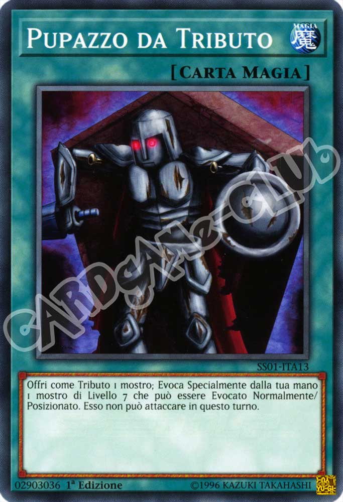 SS01-ITA13 Pupazzo da Tributo comune 1a Edizione (IT) -NEAR MINT-