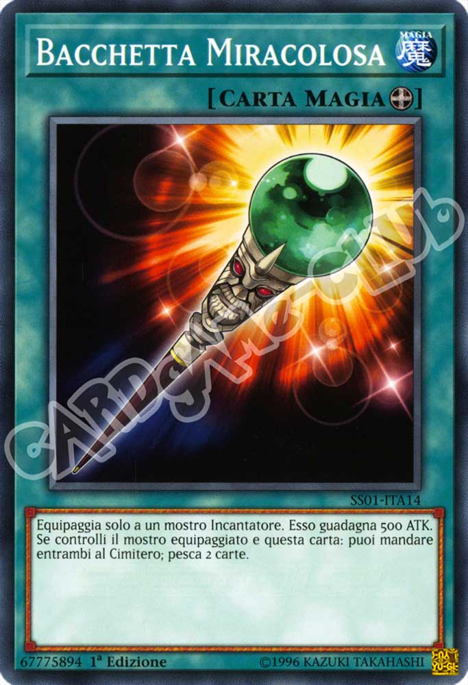 SS01-ITA14 Bacchetta Miracolosa comune 1a Edizione (IT) -NEAR MINT-