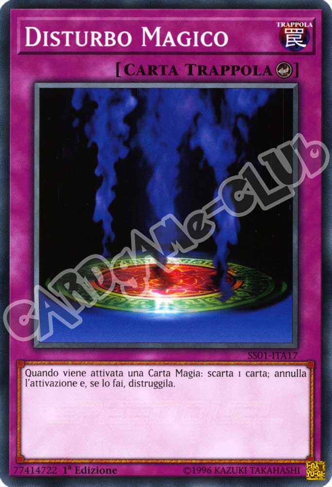 SS01-ITA17 Disturbo Magico comune 1a Edizione (IT) -NEAR MINT-