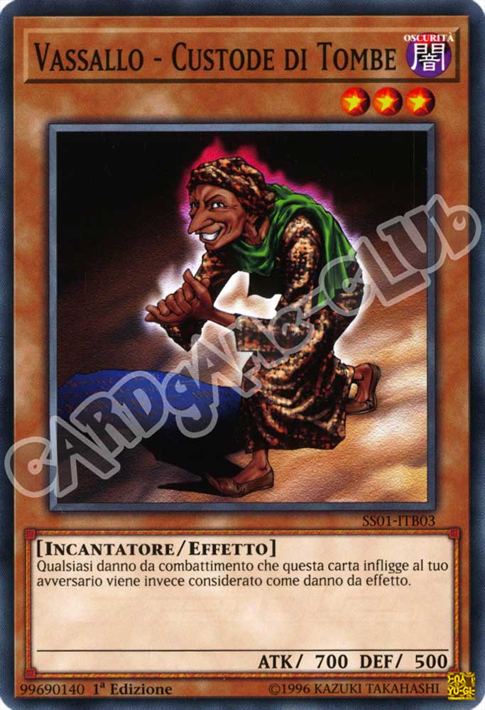 SS01-ITB03 Vassallo - Custode di Tombe comune 1a Edizione (IT) -NEAR MINT-