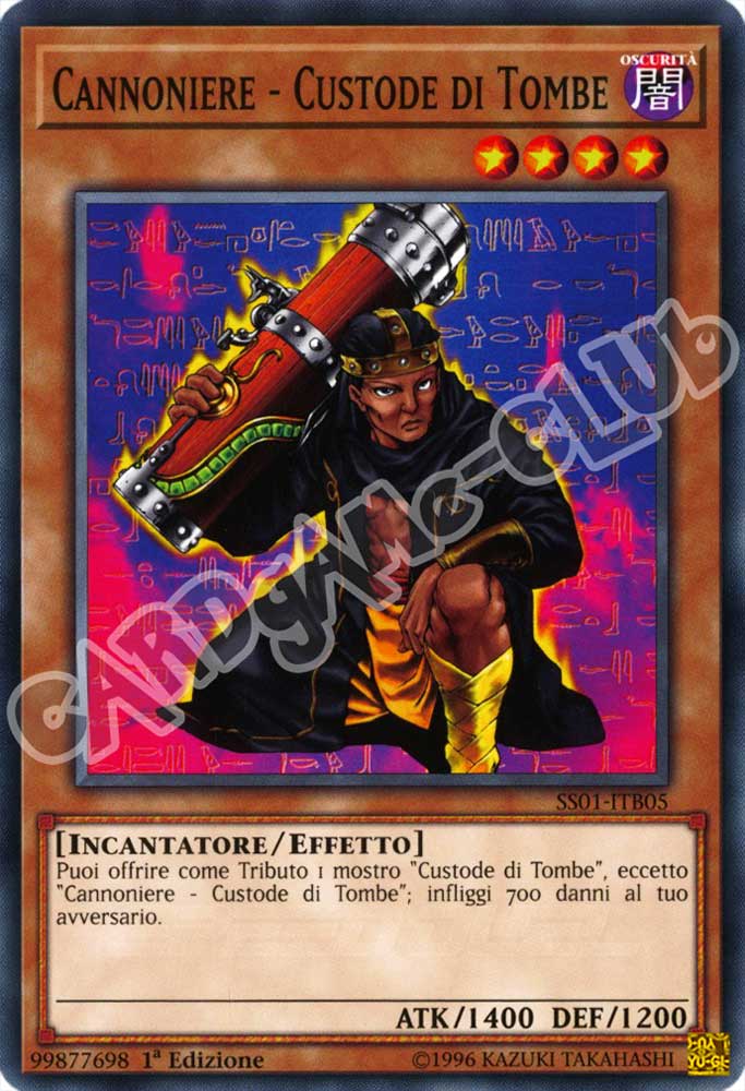 SS01-ITB05 Cannoniere - Custode di Tombe comune 1a Edizione (IT) -NEAR MINT-