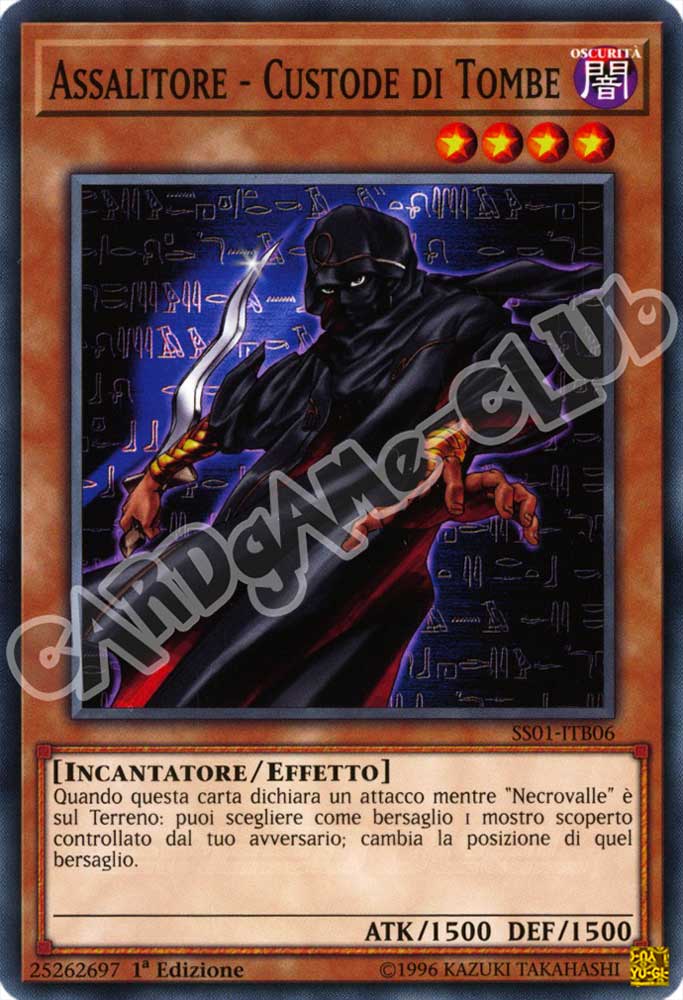 SS01-ITB06 Assalitore-Custode di Tombe comune 1a Edizione (IT) -NEAR MINT-