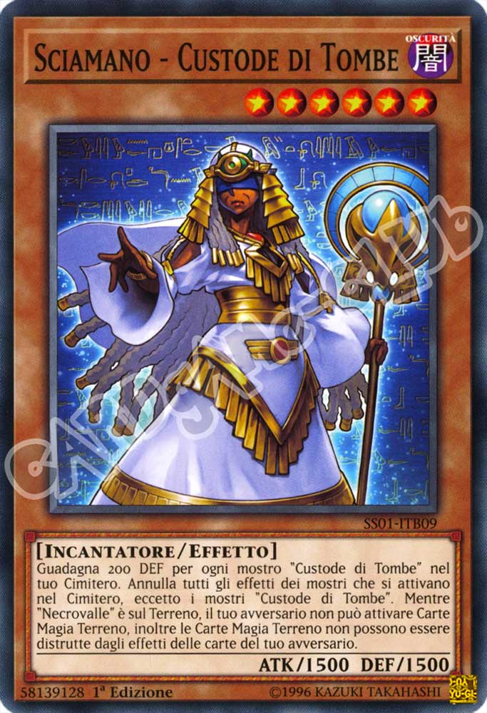 SS01-ITB09 Sciamano - Custode di Tombe comune 1a Edizione (IT) -NEAR MINT-