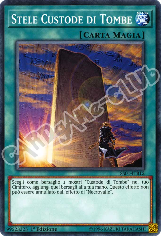 SS01-ITB12 Stele Custode di Tombe comune 1a Edizione (IT) -NEAR MINT-