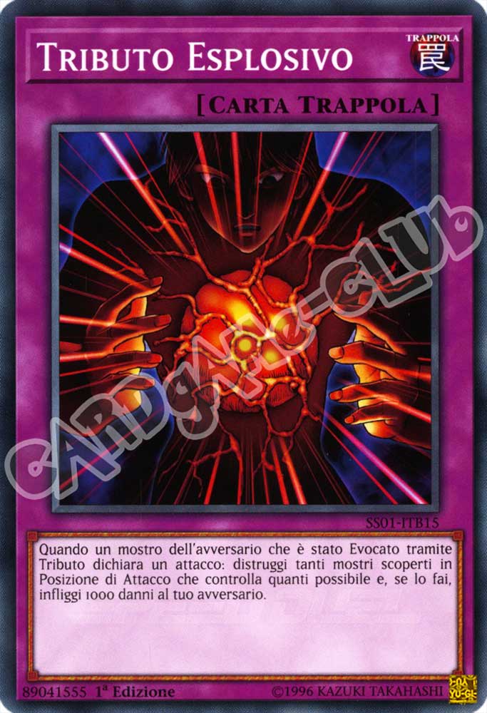 SS01-ITB15 Tributo Esplosivo comune 1a Edizione (IT) -NEAR MINT-