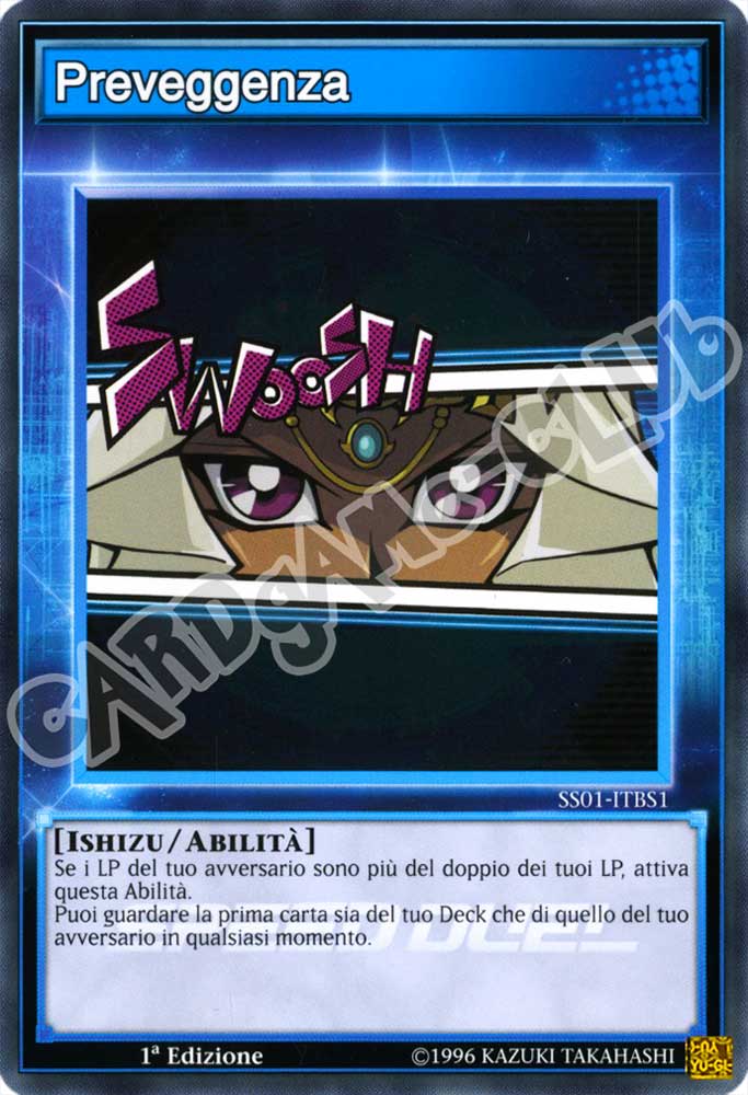 SS01-ITBS1 Preveggenza comune 1a Edizione (IT) -NEAR MINT-