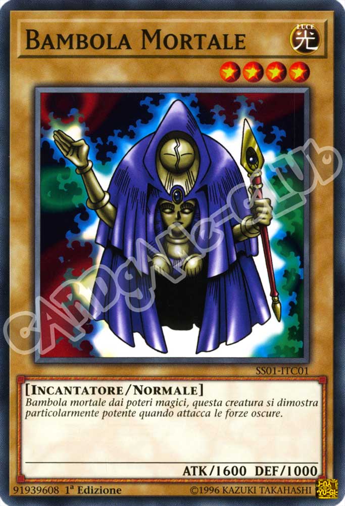 SS01-ITC01 Bambola Mortale comune 1a Edizione (IT) -NEAR MINT-