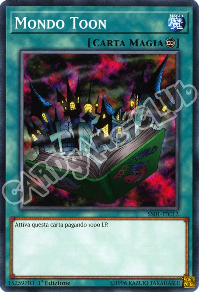 SS01-ITC12 Mondo Toon comune 1a Edizione (IT) -NEAR MINT-