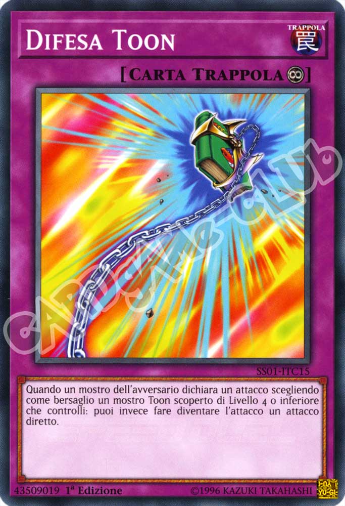 SS01-ITC15 Difesa Toon comune 1a Edizione (IT) -NEAR MINT-