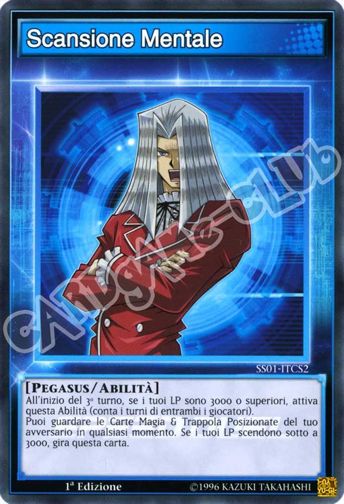 SS01-ITCS2 Scansione Mentale comune 1a Edizione (IT) -NEAR MINT-