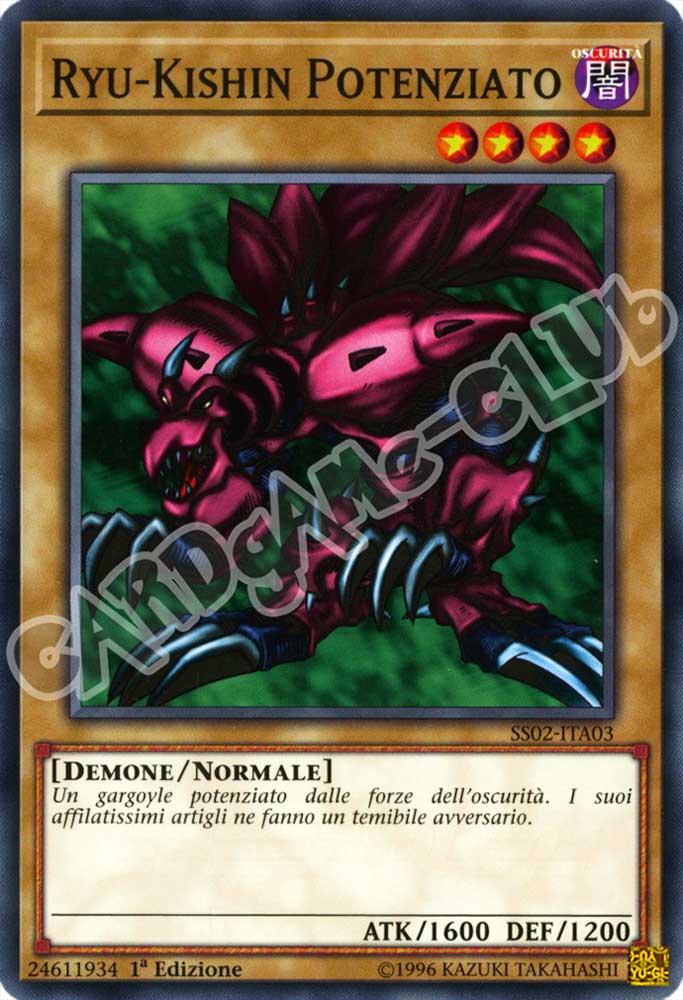 SS02-ITA03 Ryu-Kishin Potenziato comune 1a Edizione (IT) -NEAR MINT-