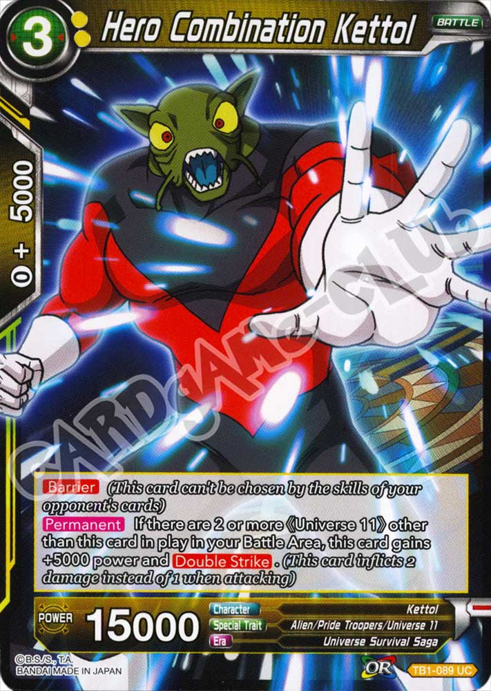 BT1-089 Hero Combination Kettol non comune normale (EN) -NEAR MINT-
