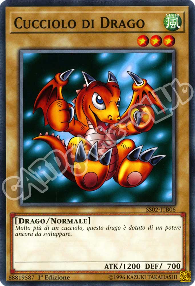 SS02-ITB06 Cucciolo di Drago comune 1a Edizione (IT) -NEAR MINT-