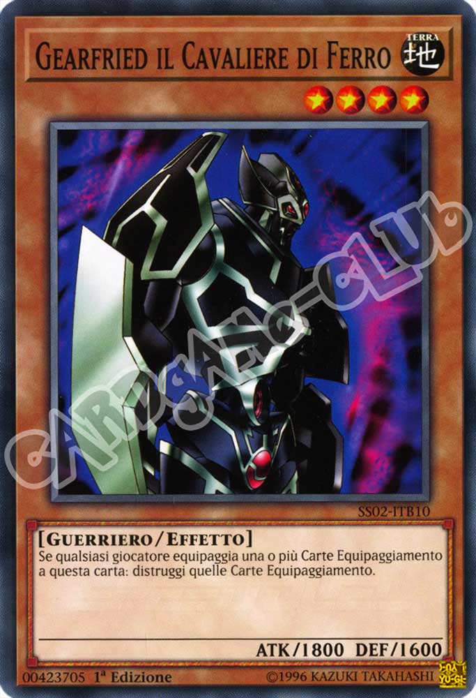 SS02-ITB10 Gearfried il Cavaliere di Ferro comune 1a Edizione (IT) -NEAR MINT-