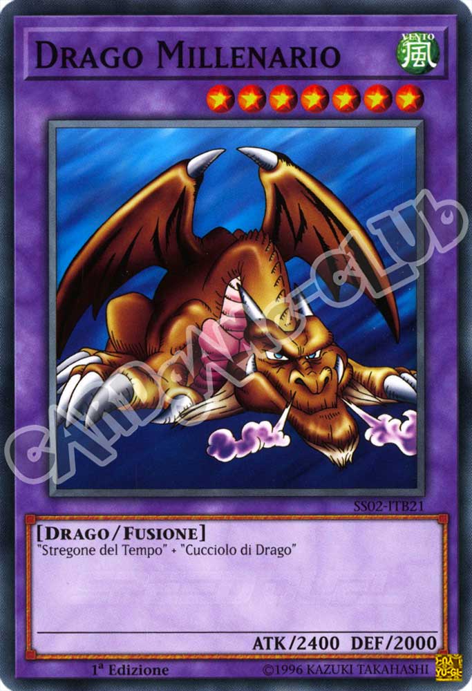 SS02-ITB21 Drago Millenario comune 1a Edizione (IT) -NEAR MINT-