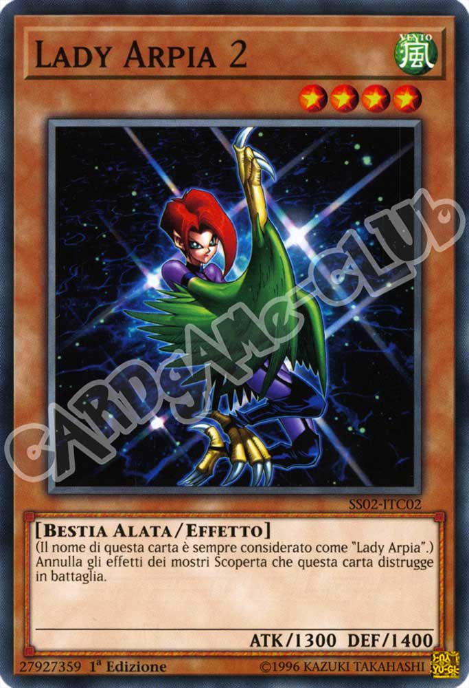 SS02-ITC02 Lady Arpia 2 comune 1a Edizione (IT) -NEAR MINT-
