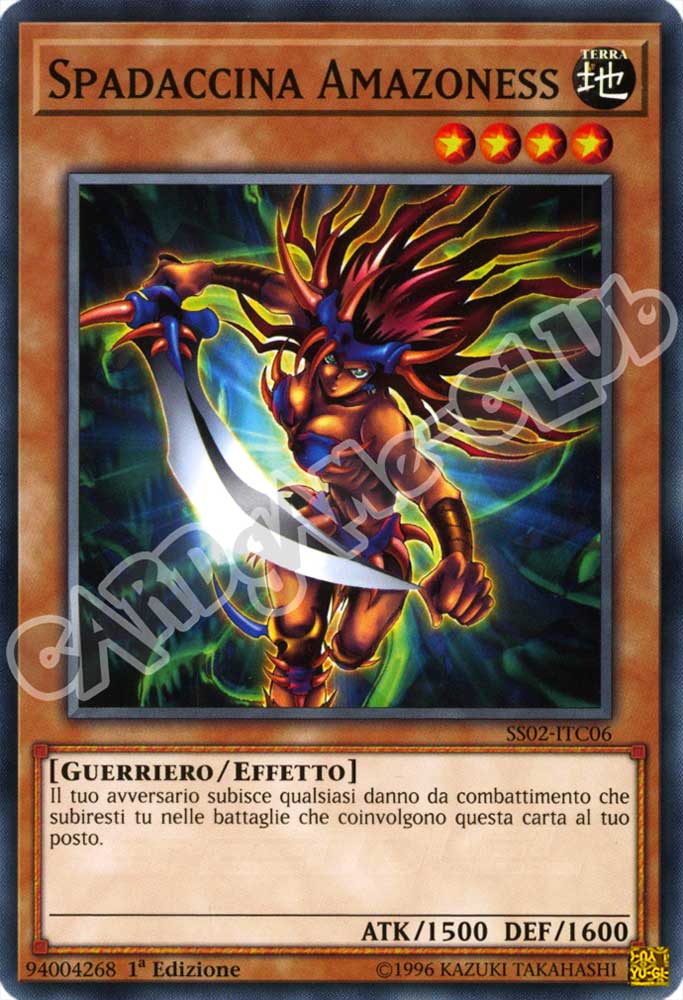 SS02-ITC06 Spadaccina Amazoness comune 1a Edizione (IT) -NEAR MINT-