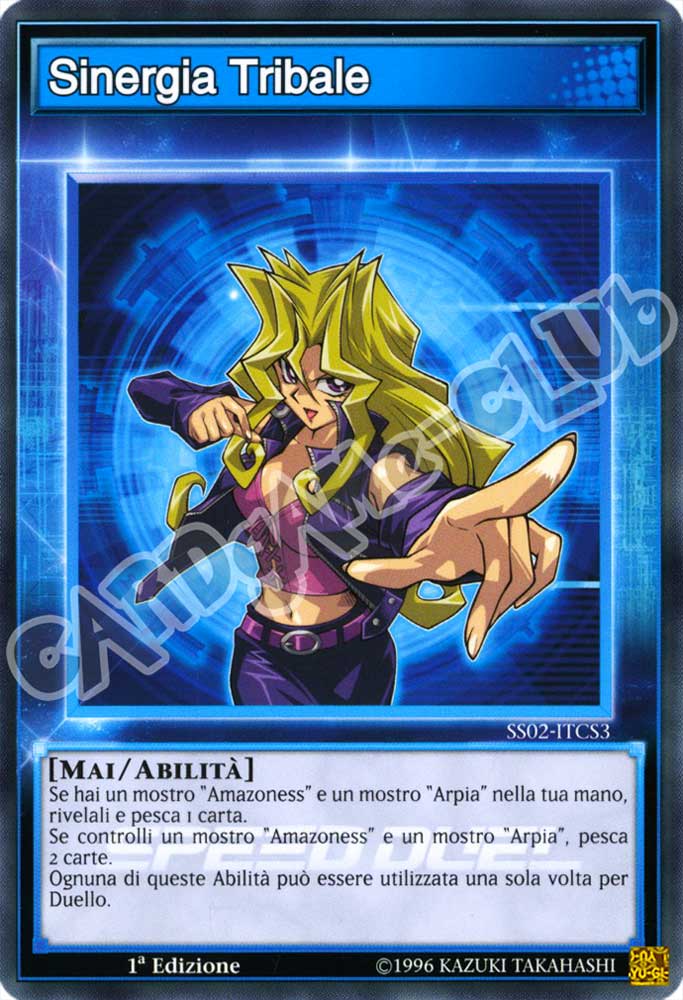 SS02-ITCS3 Sinergia Tribale comune 1a Edizione (IT) -NEAR MINT-