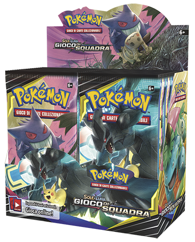 Sole e Luna Gioco di Squadra display 36 buste (IT)