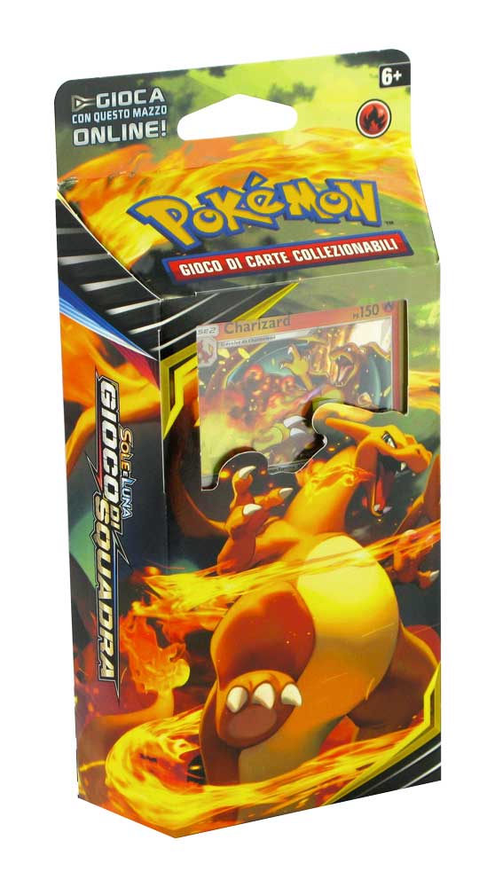 Sole e Luna Gioco di Squadra mazzo tematico Fiamma Implacabile (IT)