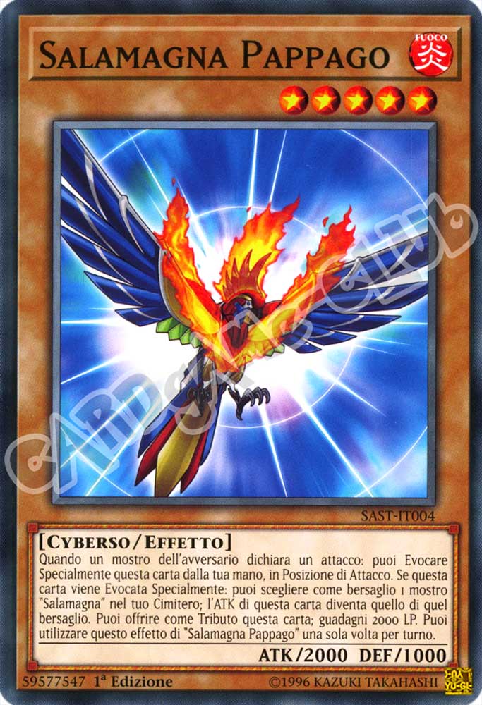 SAST-IT004 Salamagna Pappago comune 1a Edizione (IT) -NEAR MINT-