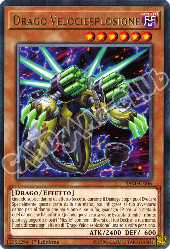 SAST-IT006 Drago Velociesplosione rara 1a Edizione (IT) -NEAR MINT-